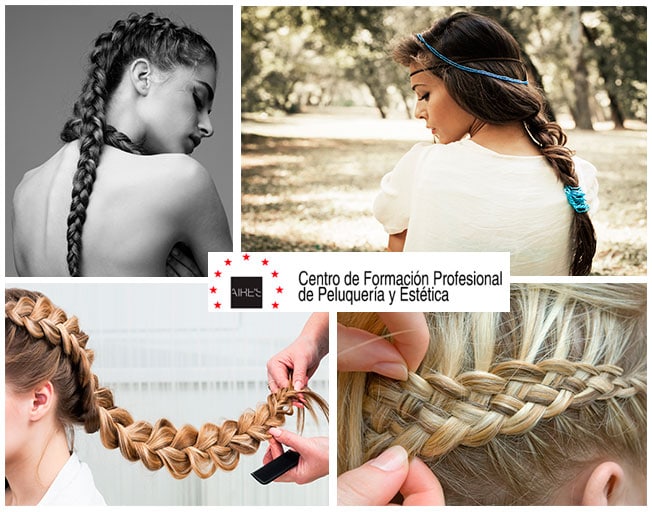 Trenzas everywhere: el peinado 'must' para cualquier celebración |  Formación Peluquería y Estética
